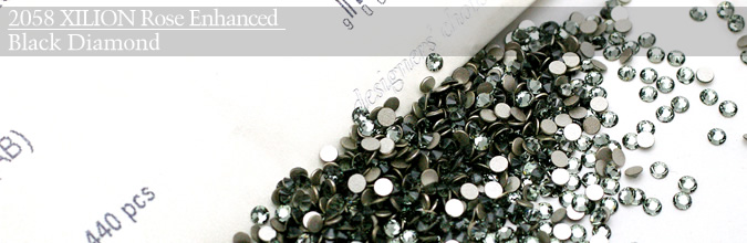 Swarovski #2058 Black Diamond