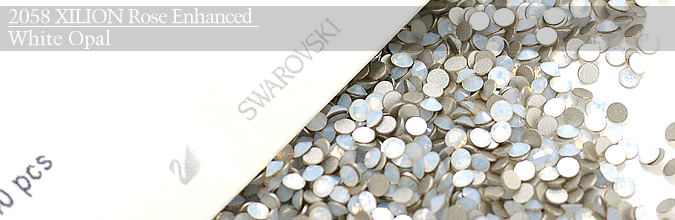 Swarovski #2058 White Opal