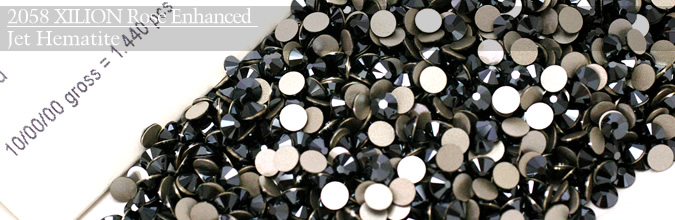 Swarovski #2058Jet Hematite