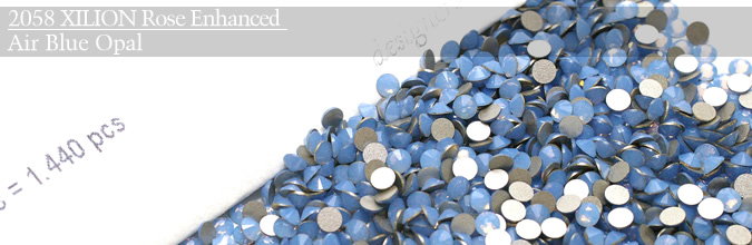 Swarovski #2058 Air Blue Opal