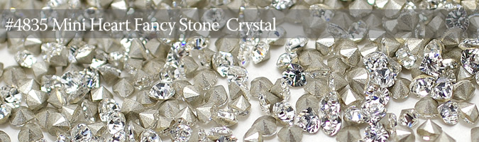 ������ե����� #4835 Mini Heart Fancy Stone ���ꥹ����